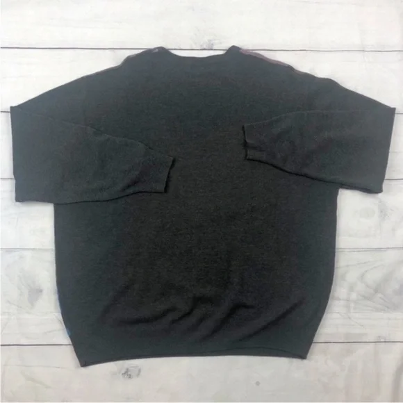 Vintage Slouchy Sweater Cellinni Sweatshirt SOFT Large Color Block Old School - Picture 9 of 10